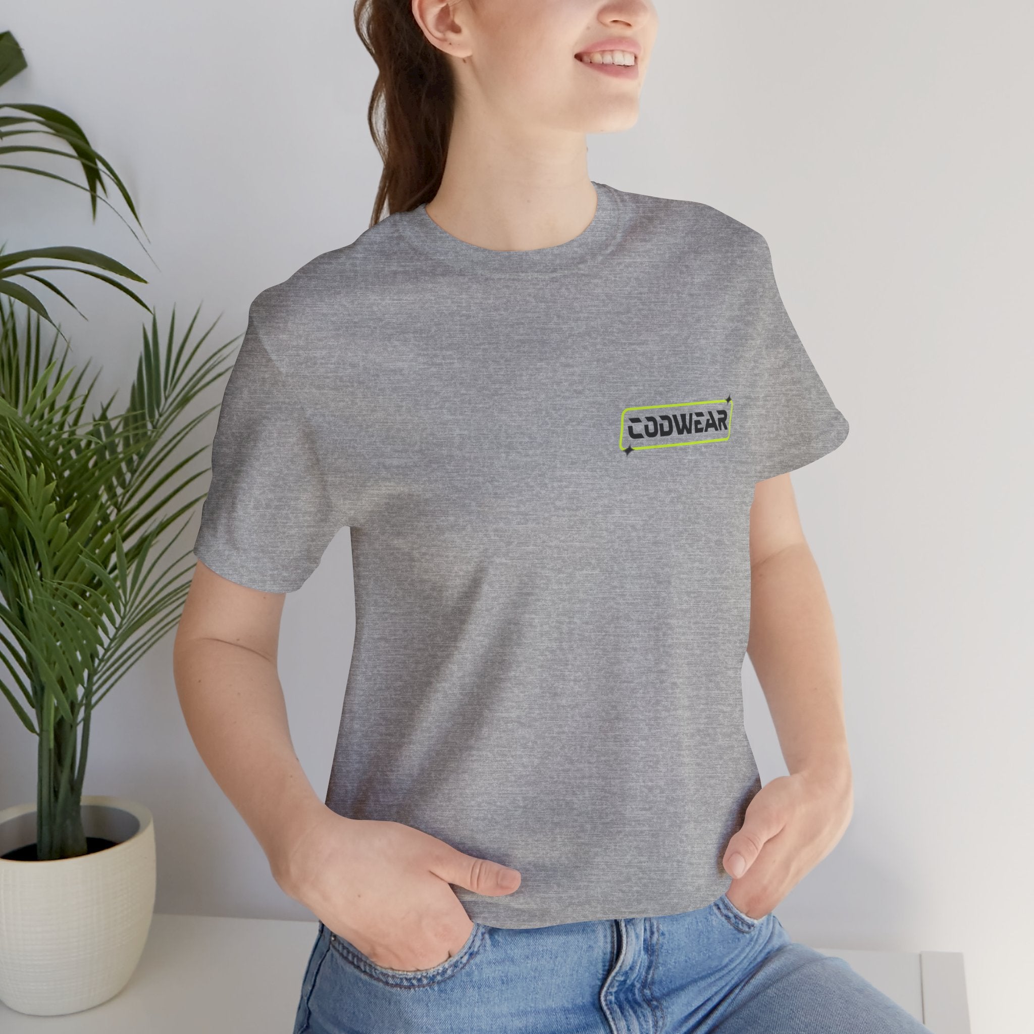 Codewear T-Shirt — Minimal Tech Logo Graphic Tee