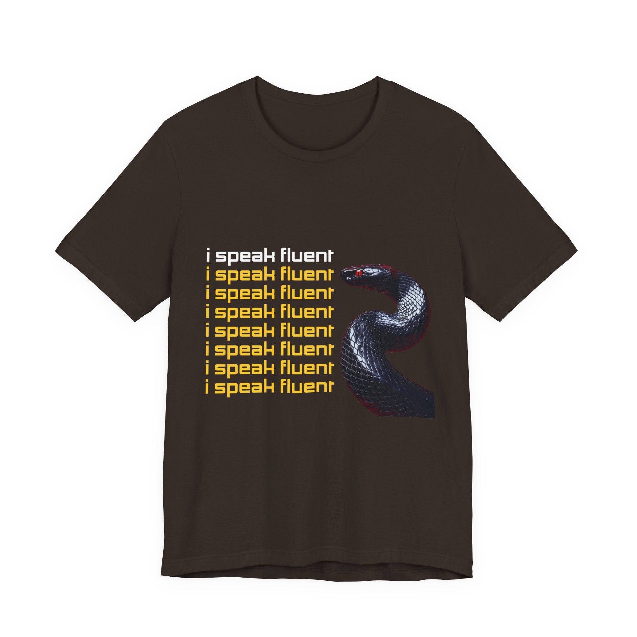 I Speak Fluent Snake Tee — Graphic Snake Shirt