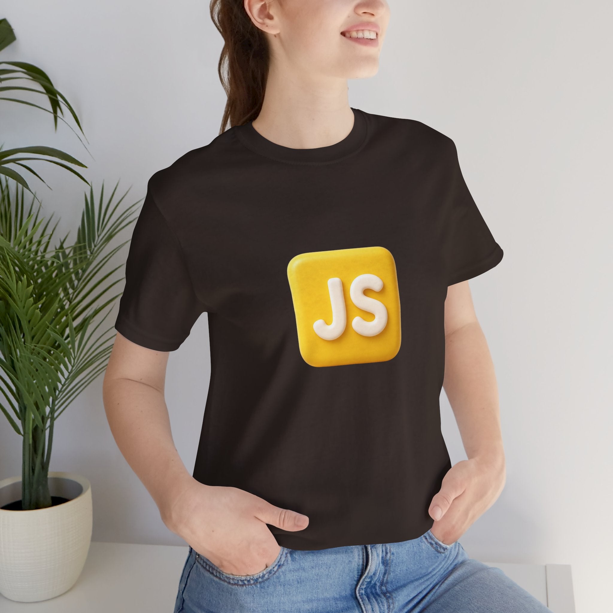 JavaScript Logo Tee — JS Developer Shirt