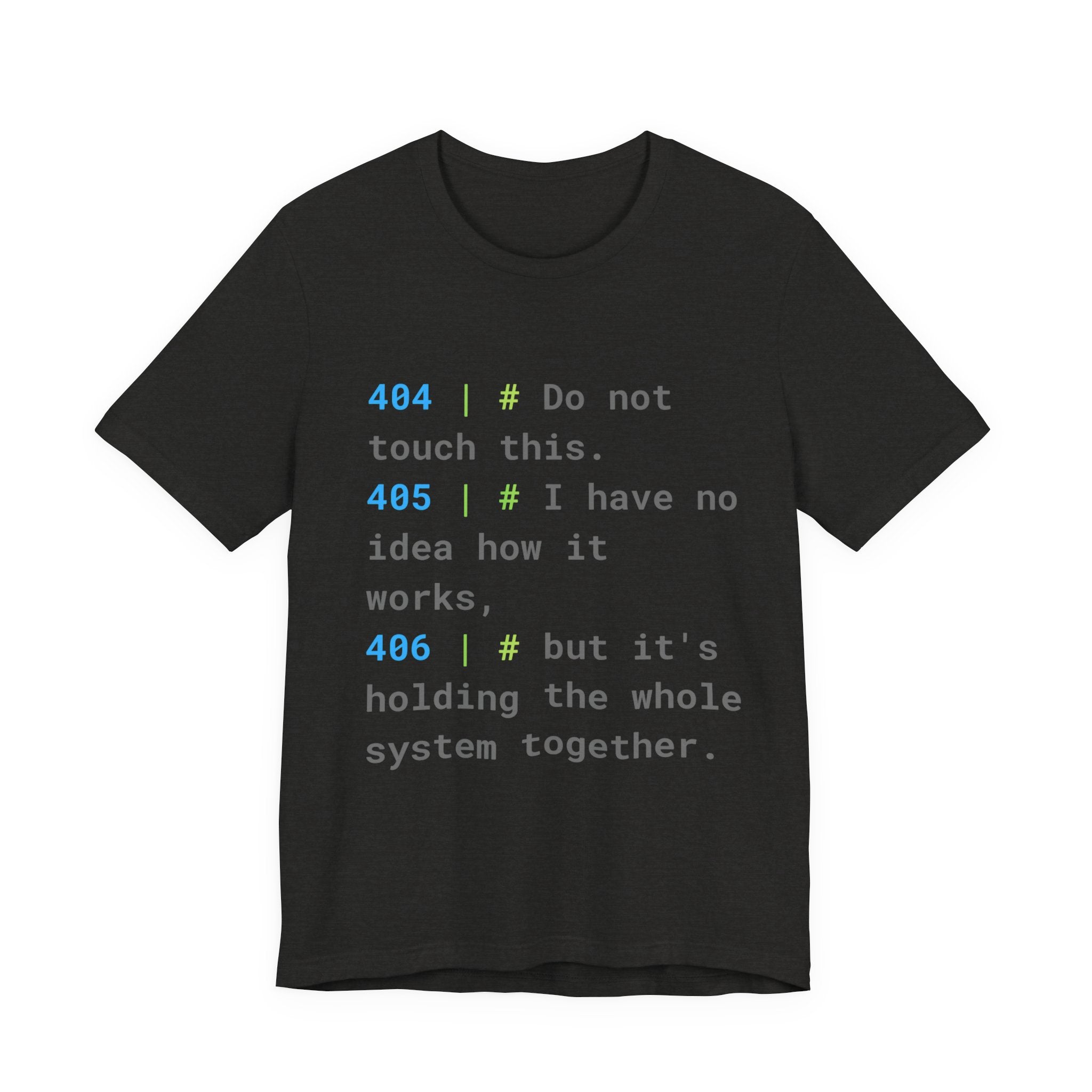 The "Legacy Code" #404 Developer Tee