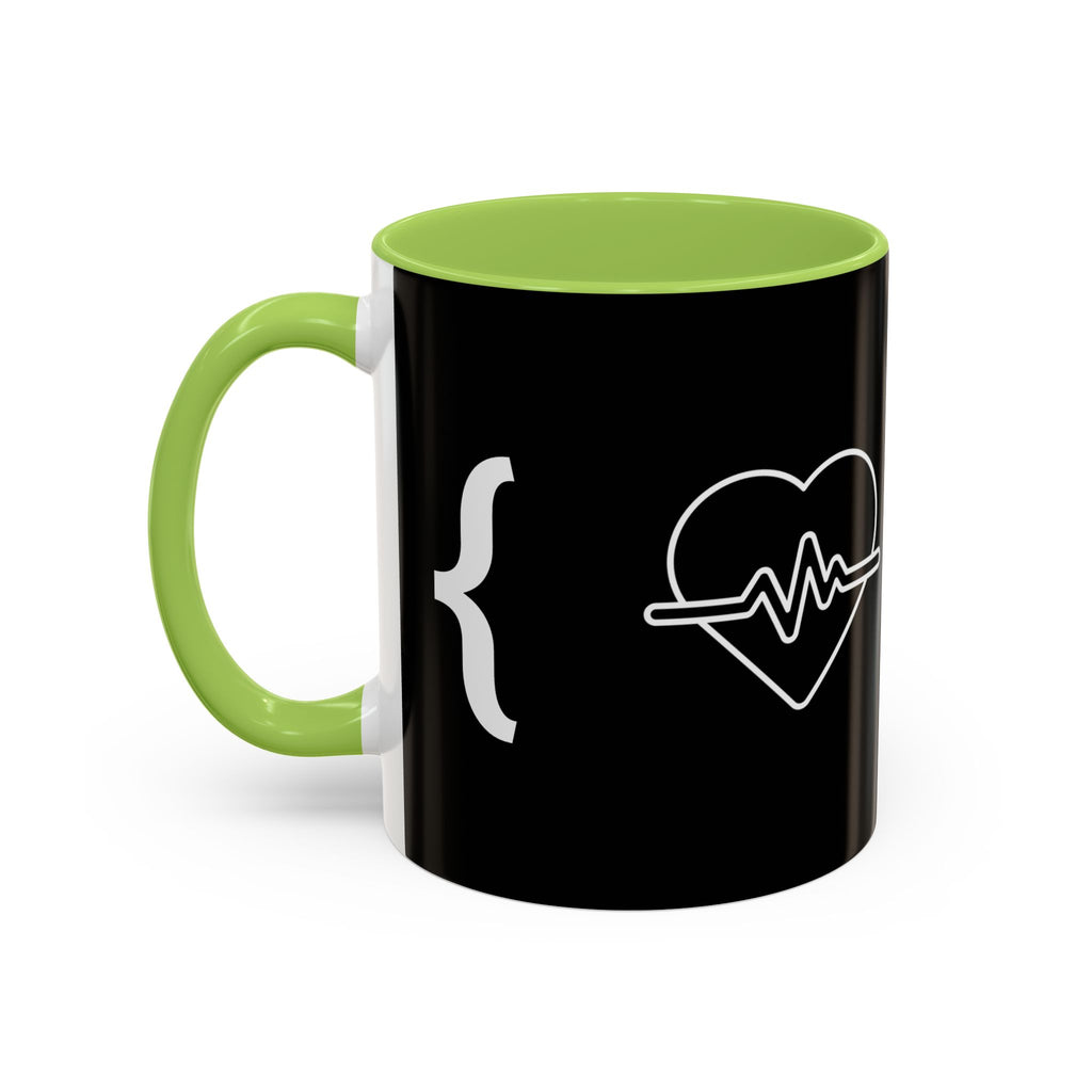 The Code Beat: Developer Heartbeat Mug