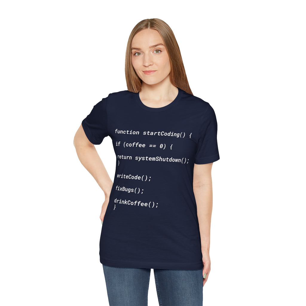 Classic White Tee - Unisex Jersey Short Sleeve T-Shirt