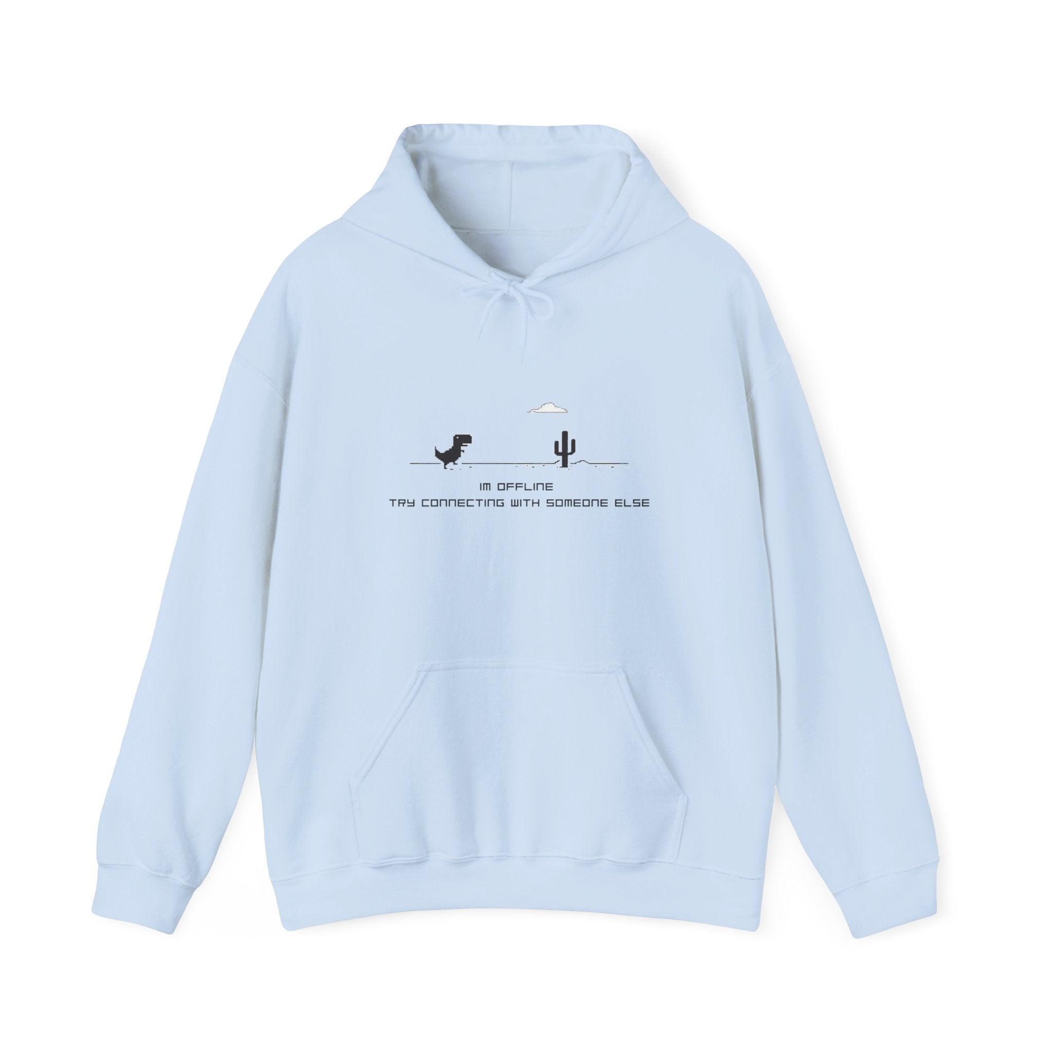 Hoodie - Minimal Desert Graphic with 'This Is Complicated' Text
