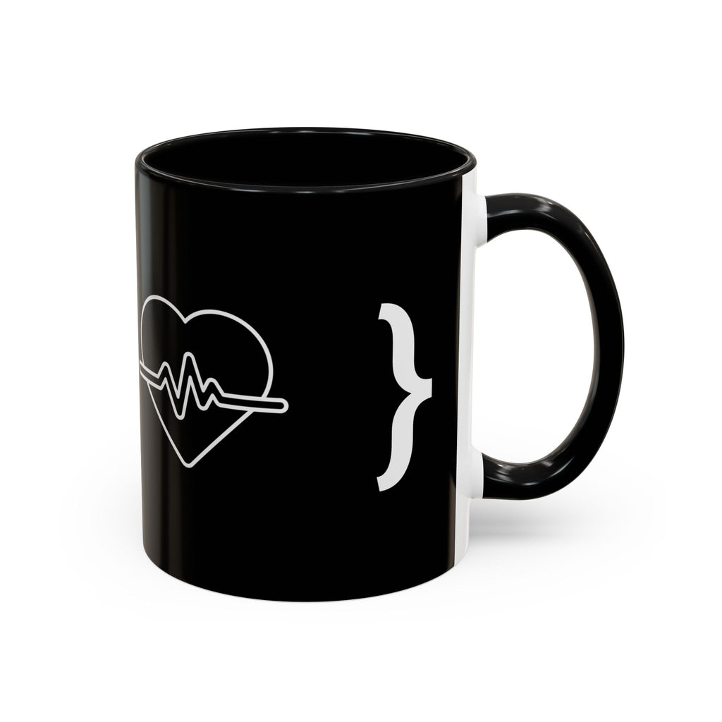 The Code Beat: Developer Heartbeat Mug