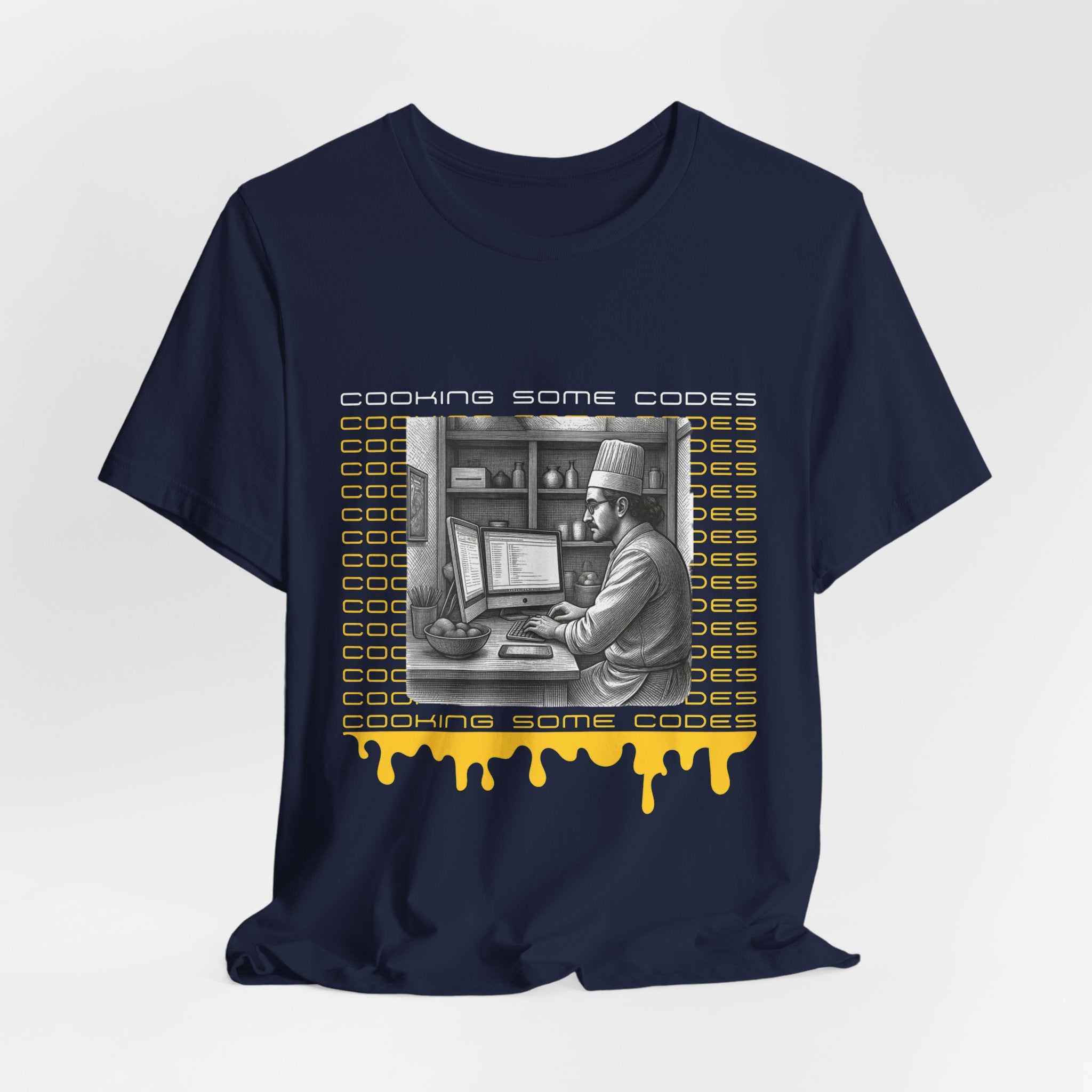 "Golden Syntax" Developer Tee | Drip Series