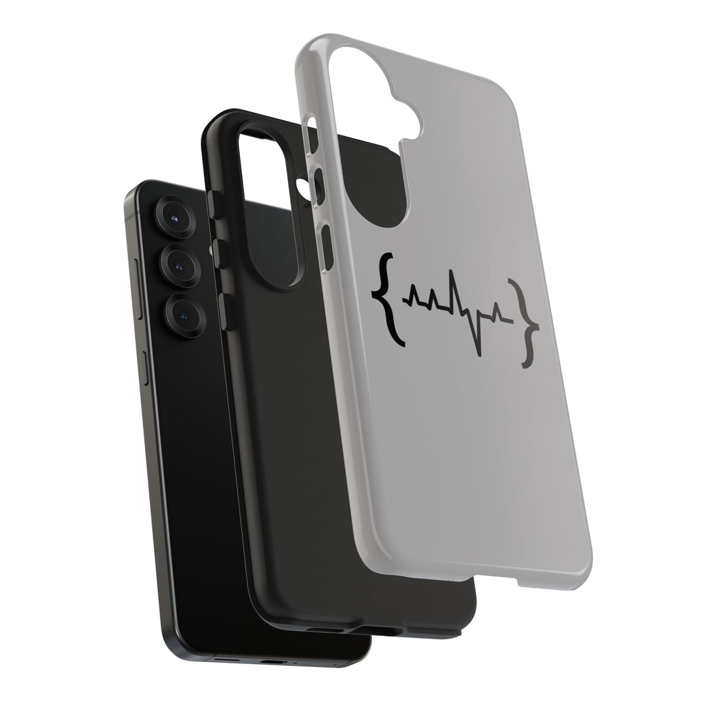 Code Pulse: Developer Heartbeat Phone Case