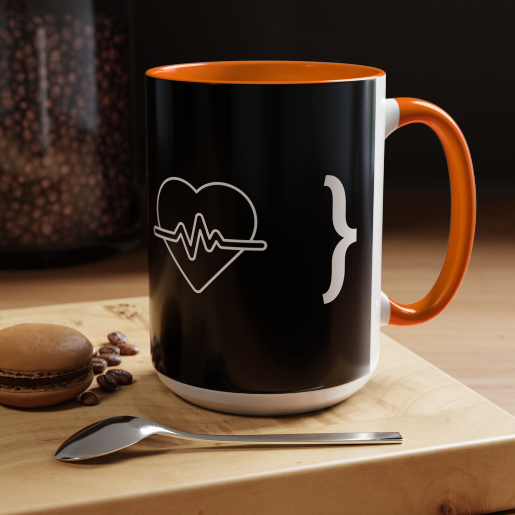 The Code Beat: Developer Heartbeat Mug