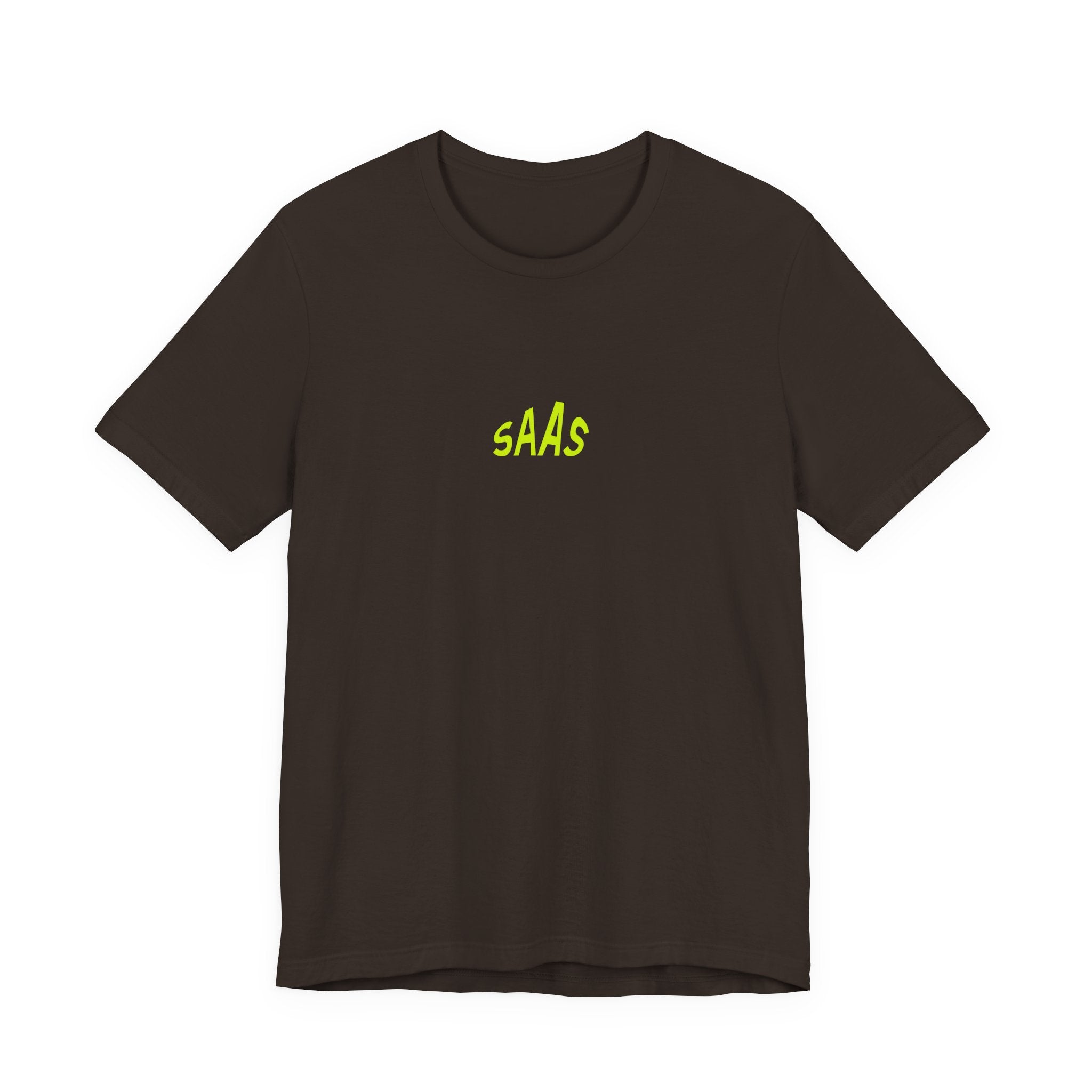 SaaS Neon Logo Tee - Tech Startup T-Shirt