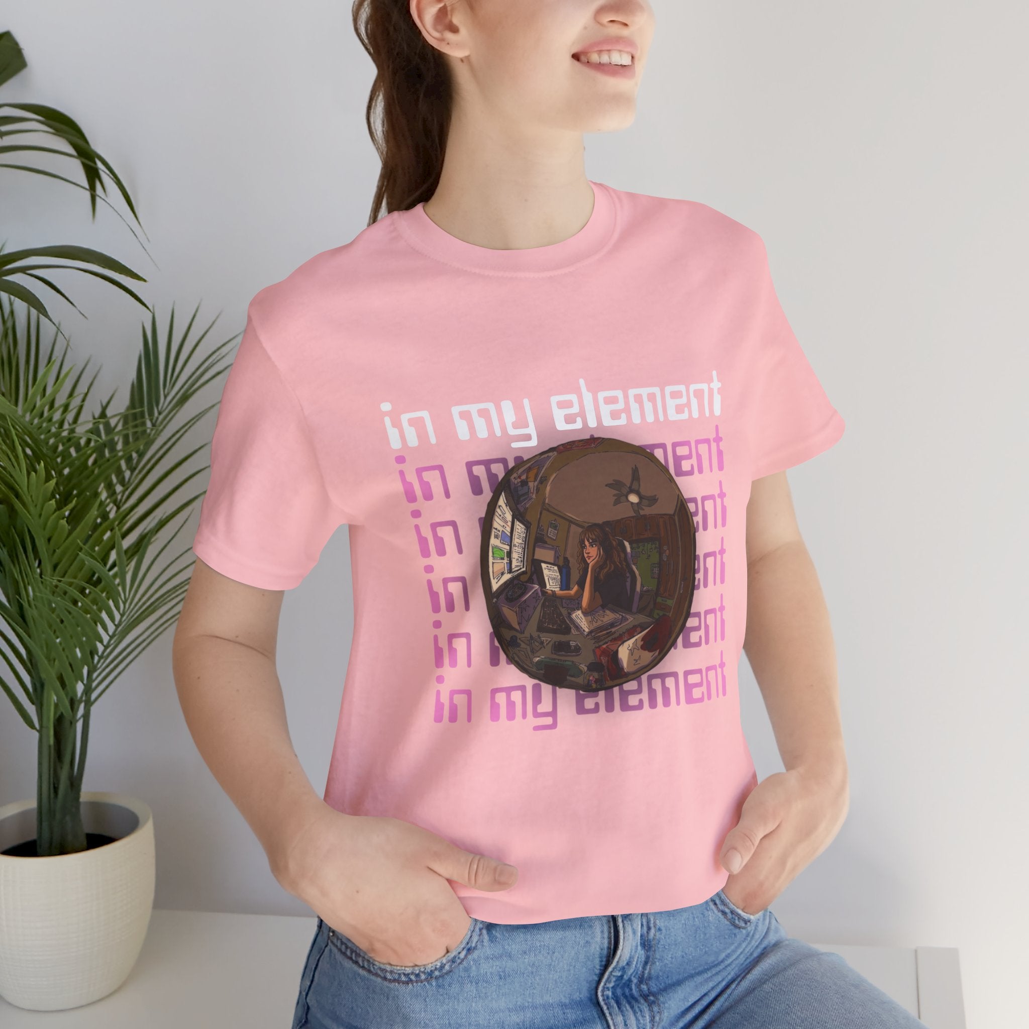 T-Shirt — "In My Element" Cozy Reading Vibes Tee