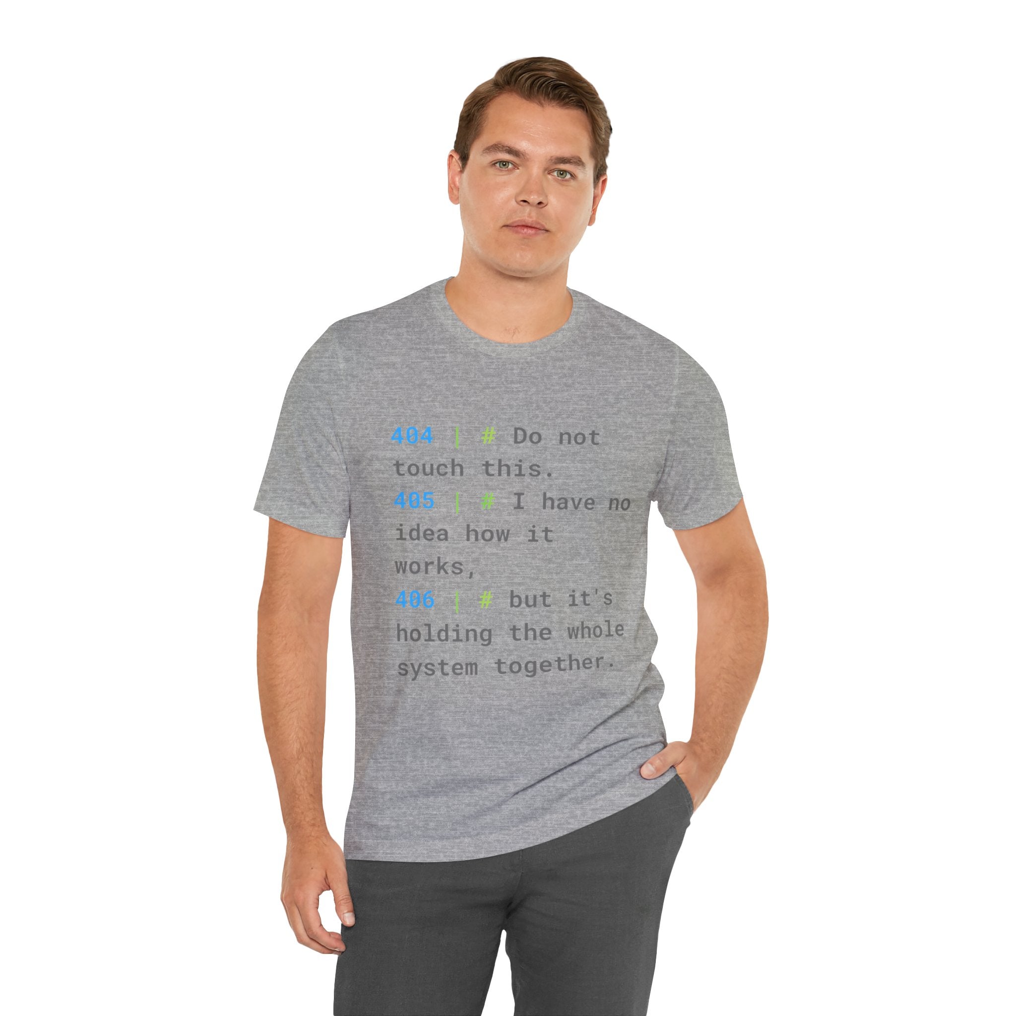 The "Legacy Code" #404 Developer Tee