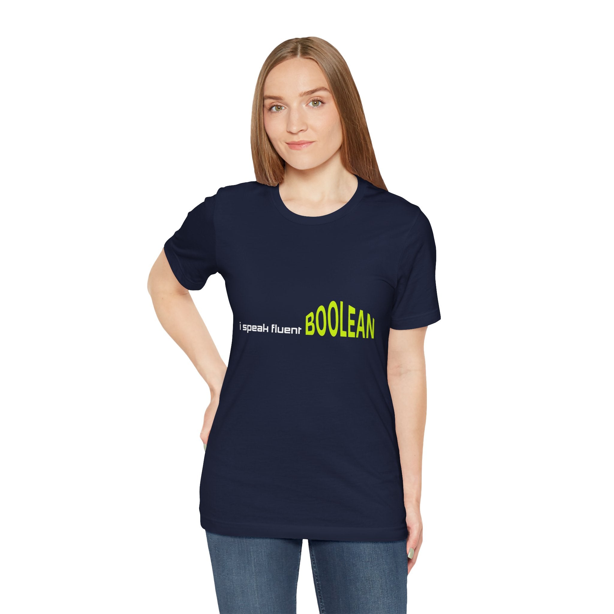 Boolean Programming T-Shirt — "I Speak Fluent BOOLEAN" Tech Tee