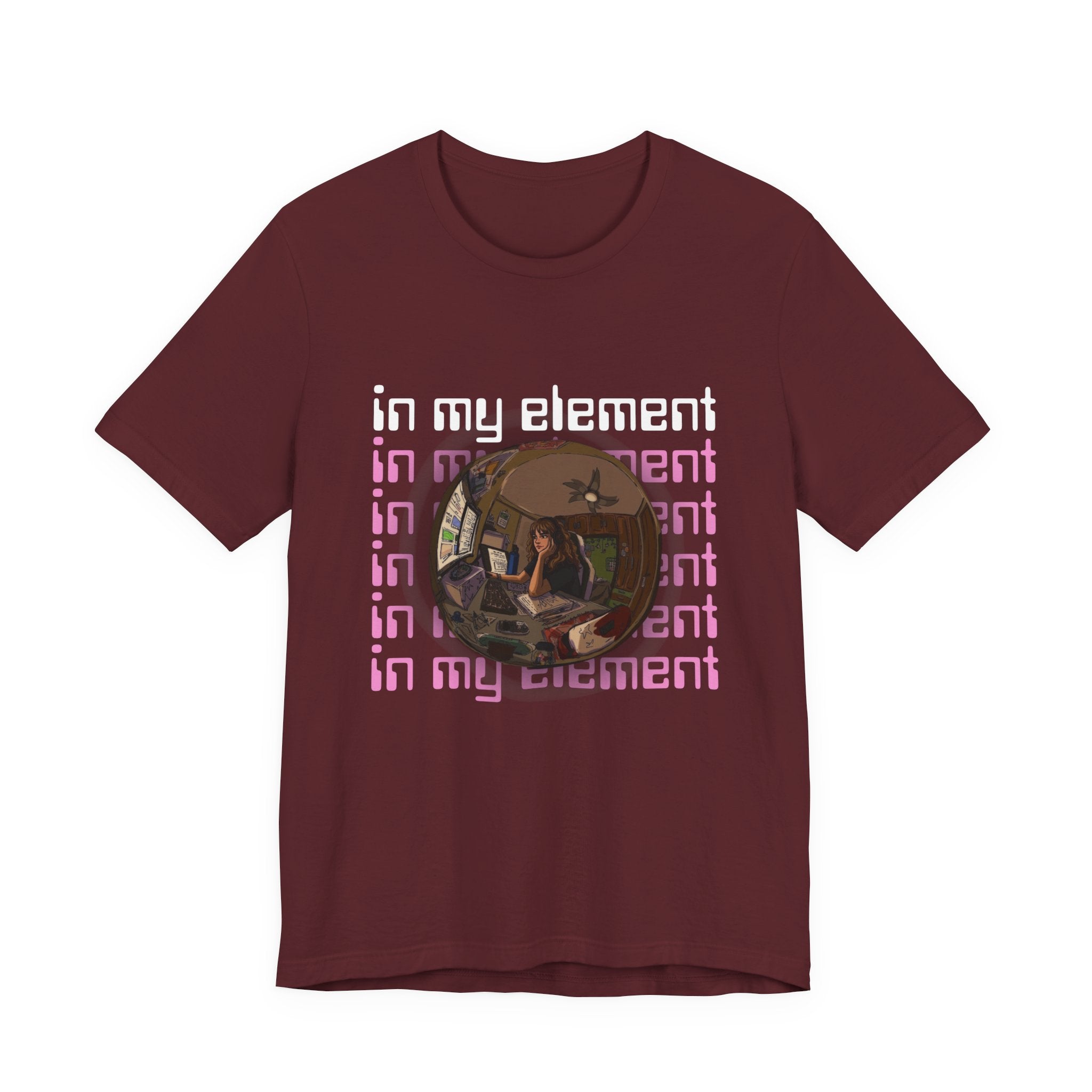 T-Shirt — "In My Element" Cozy Reading Vibes Tee