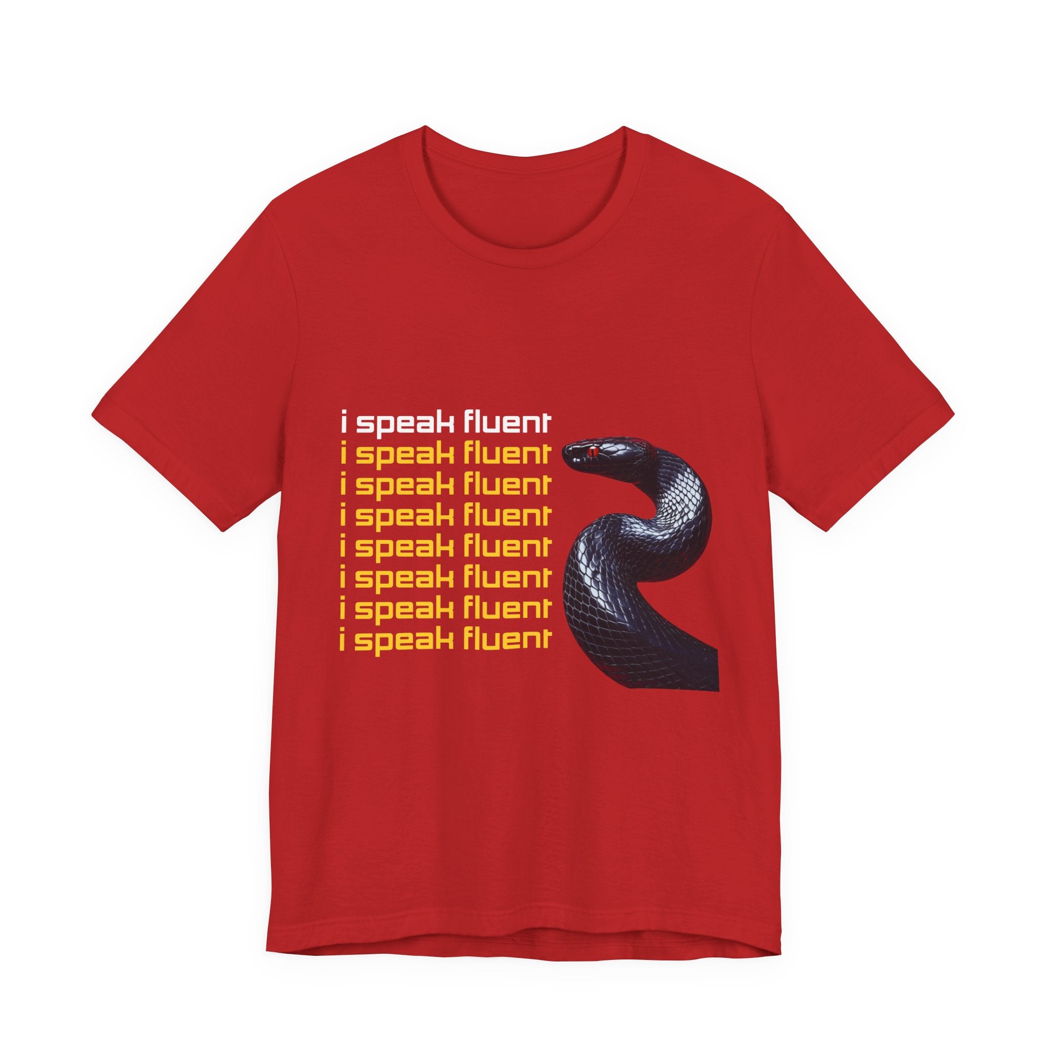 I Speak Fluent Snake Tee — Graphic Snake Shirt