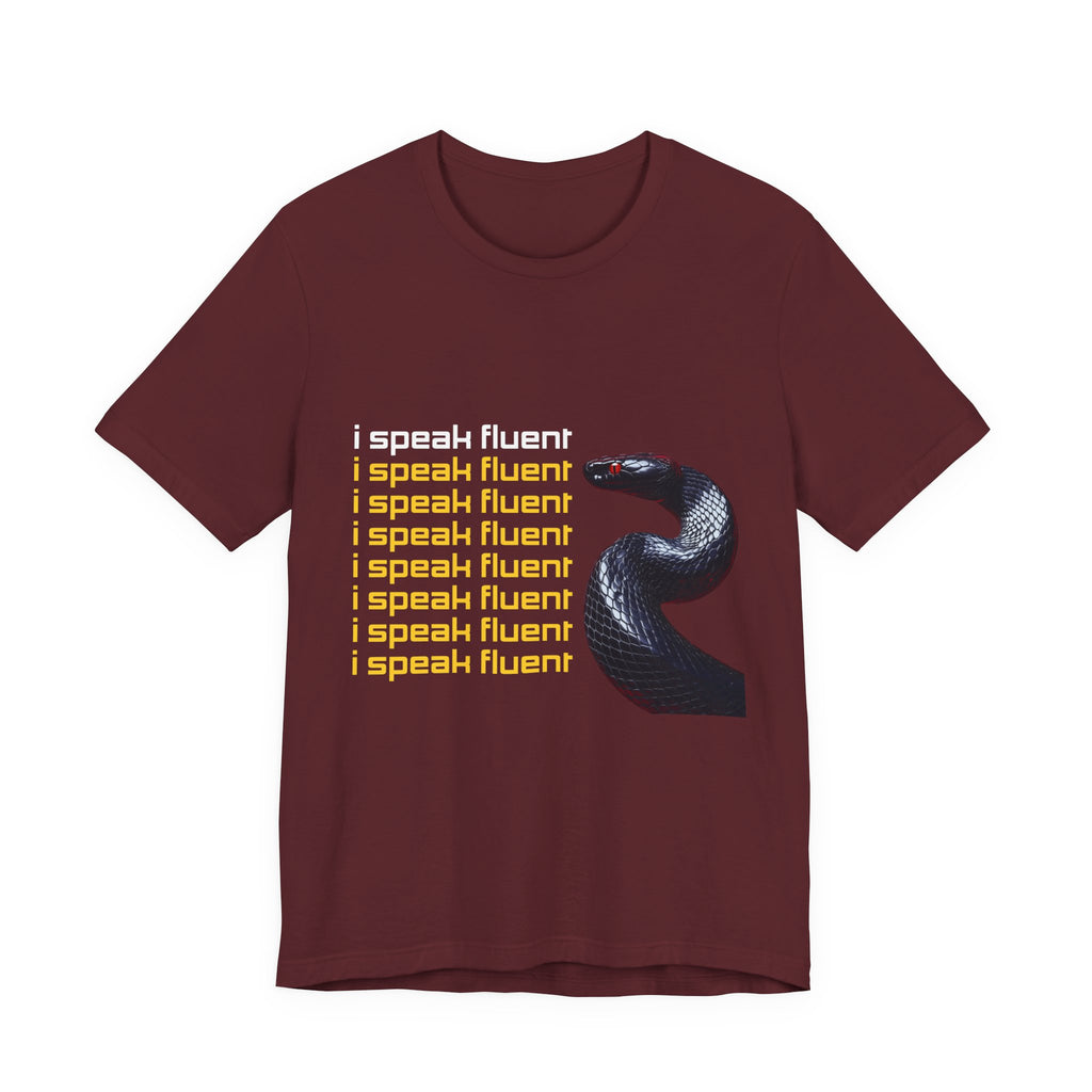 I Speak Fluent Snake Tee — Graphic Snake Shirt