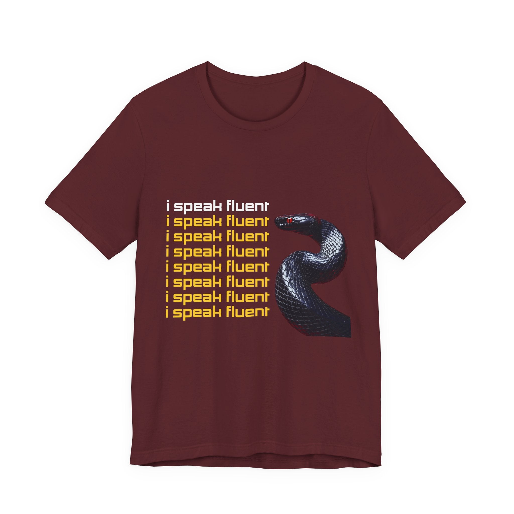 I Speak Fluent Snake Tee — Graphic Snake Shirt