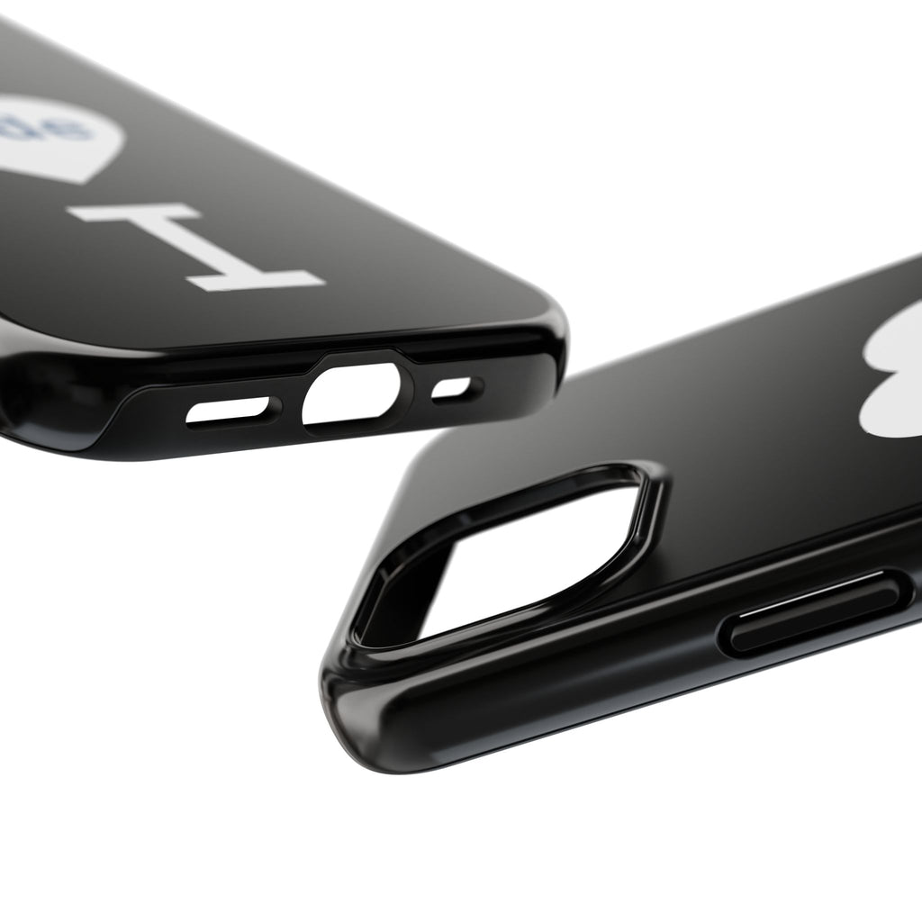 I <CODE> Heart Phone Case | Minimalist Developer Cover
