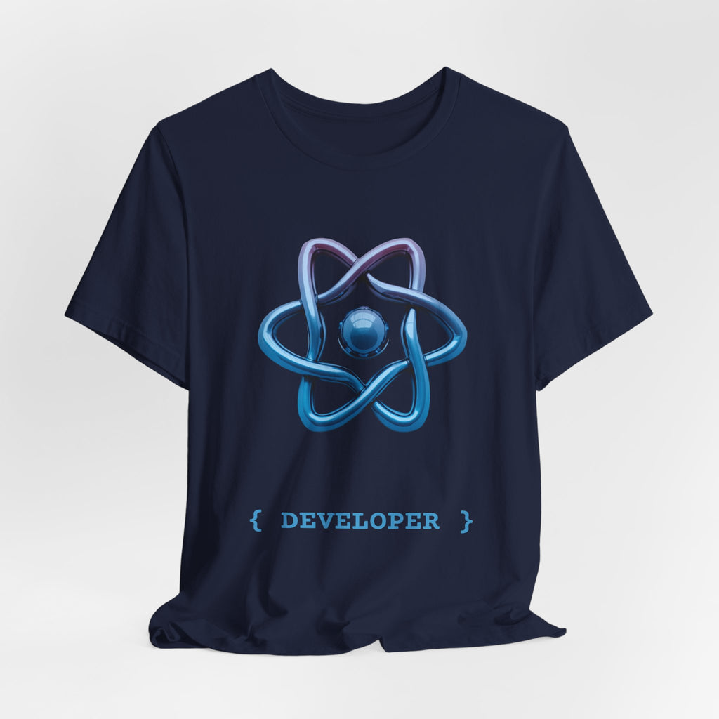 The 3D Luminous Atom: Developer Essential Tee