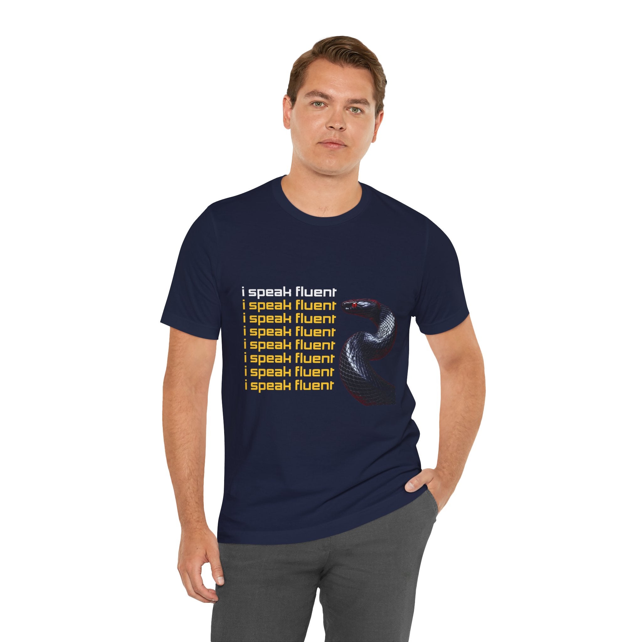 I Speak Fluent Snake Tee — Graphic Snake Shirt