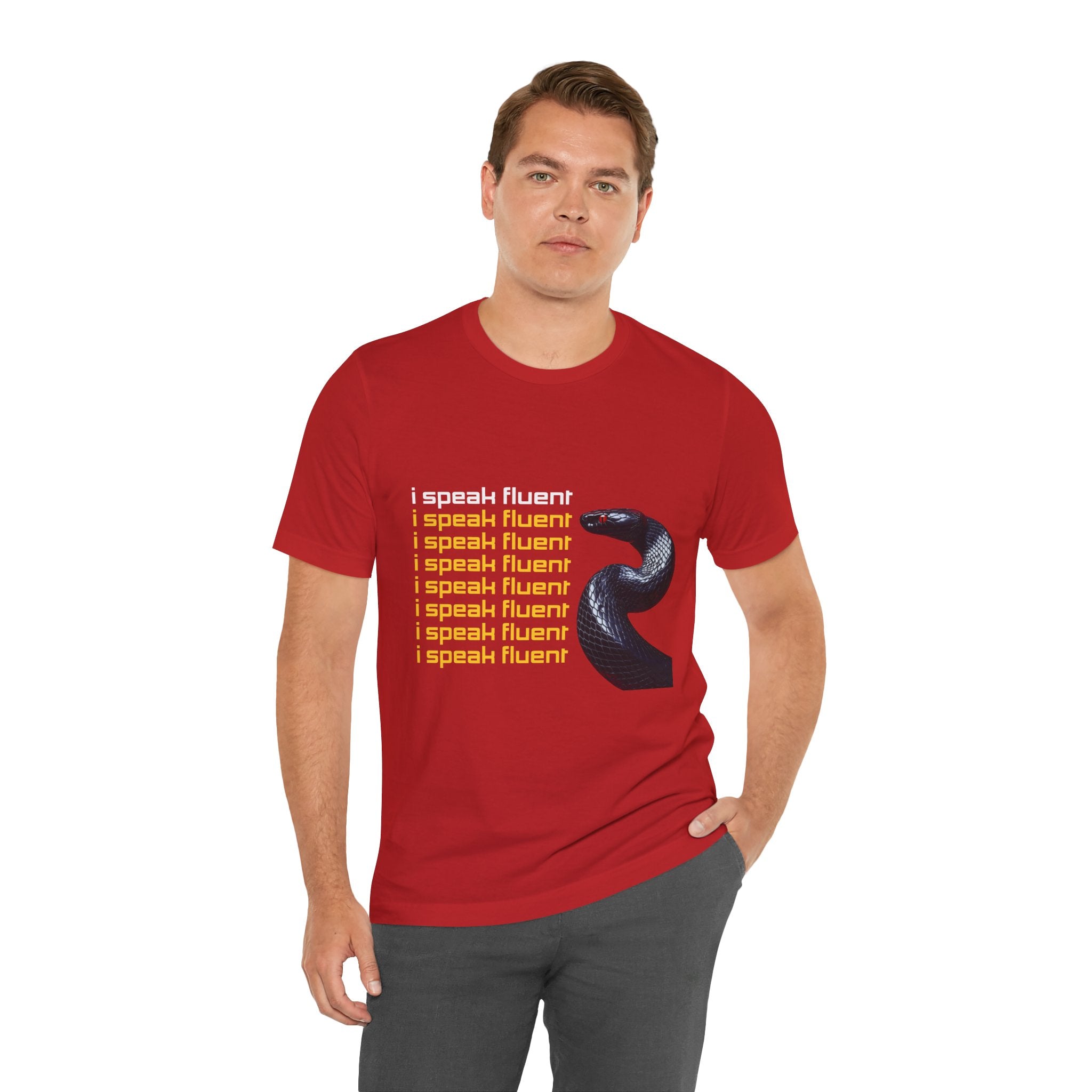 I Speak Fluent Snake Tee — Graphic Snake Shirt