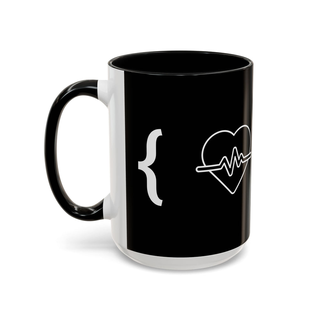 The Code Beat: Developer Heartbeat Mug