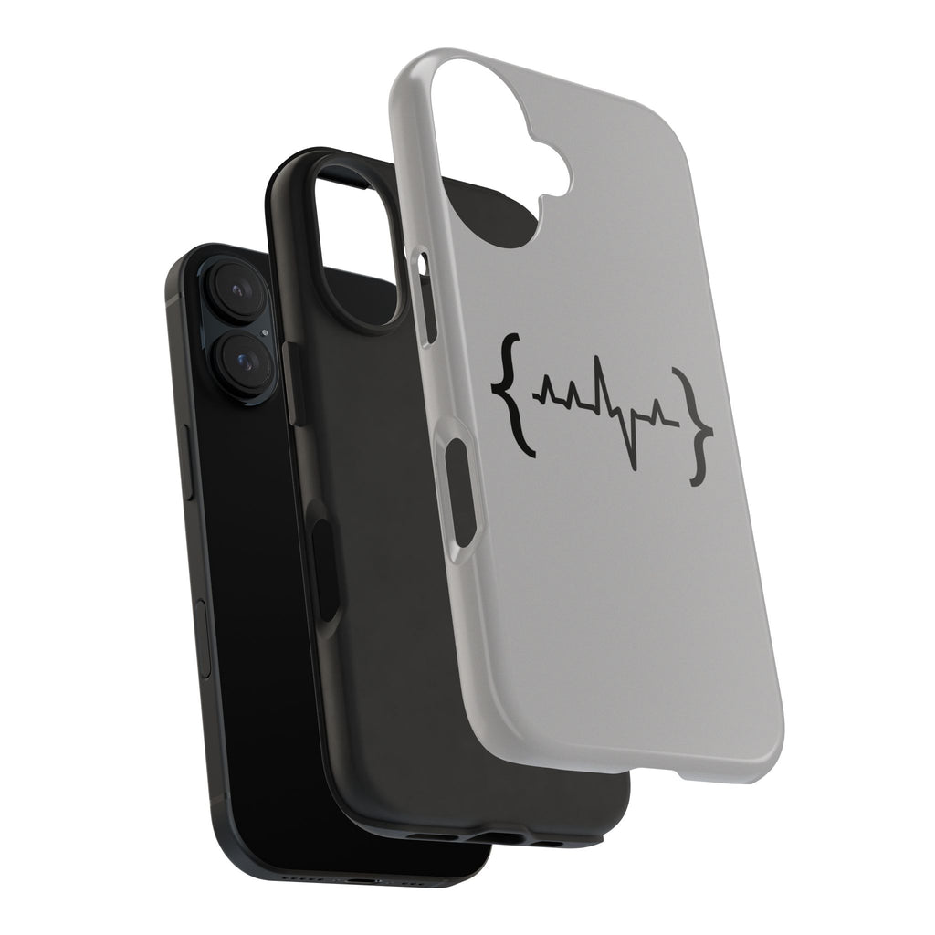 Code Pulse: Developer Heartbeat Phone Case