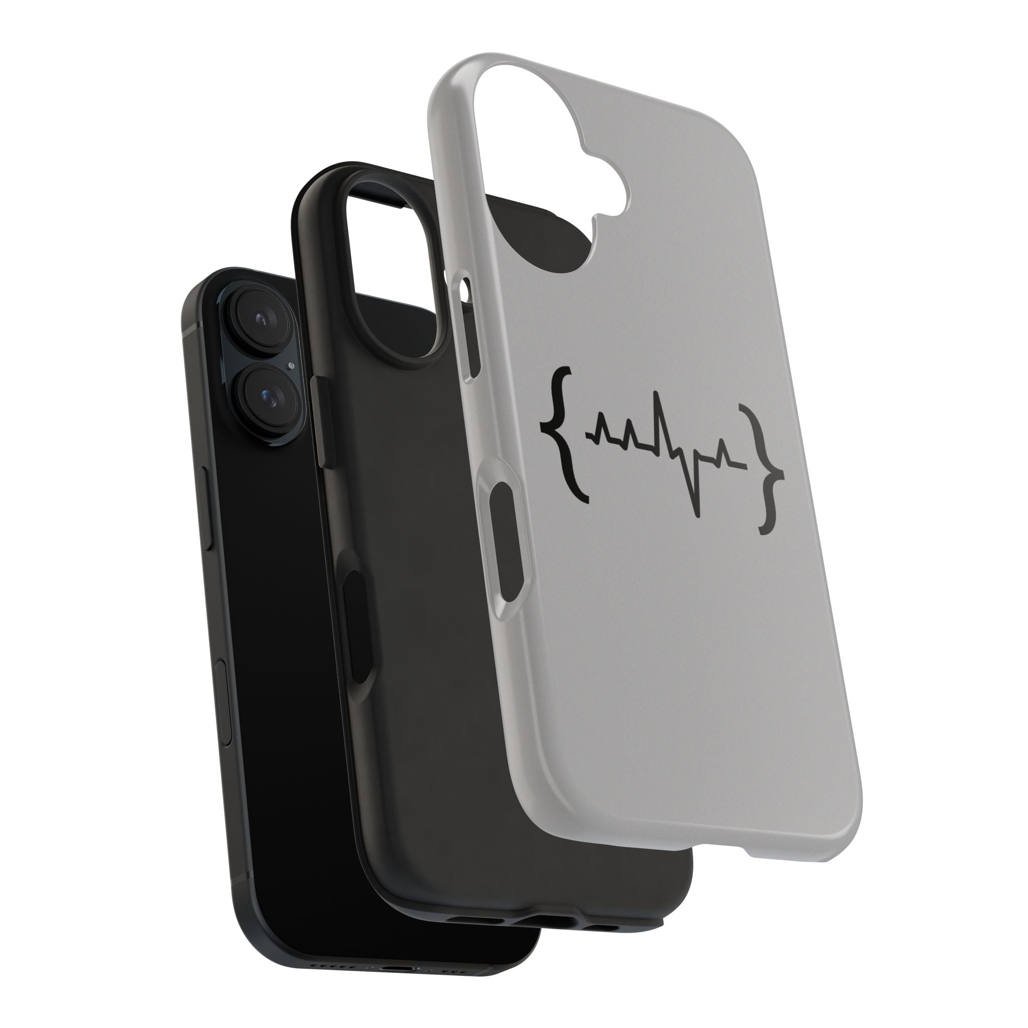 Code Pulse: Developer Heartbeat Phone Case