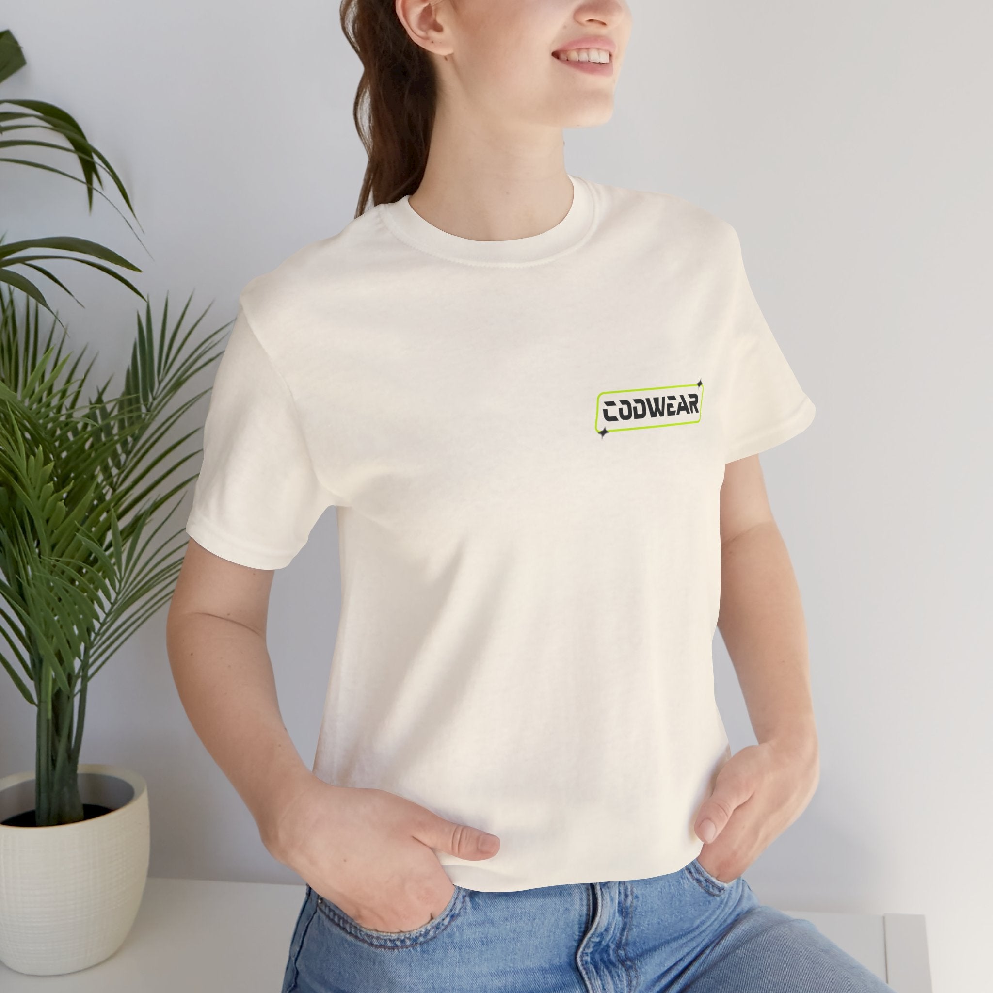 Codewear T-Shirt — Minimal Tech Logo Graphic Tee