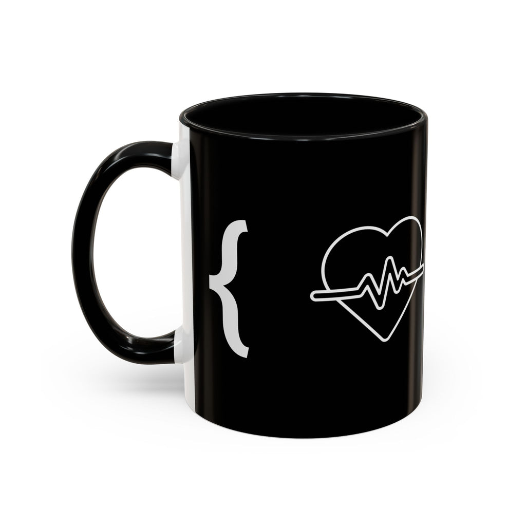 The Code Beat: Developer Heartbeat Mug
