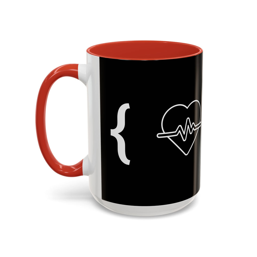 The Code Beat: Developer Heartbeat Mug