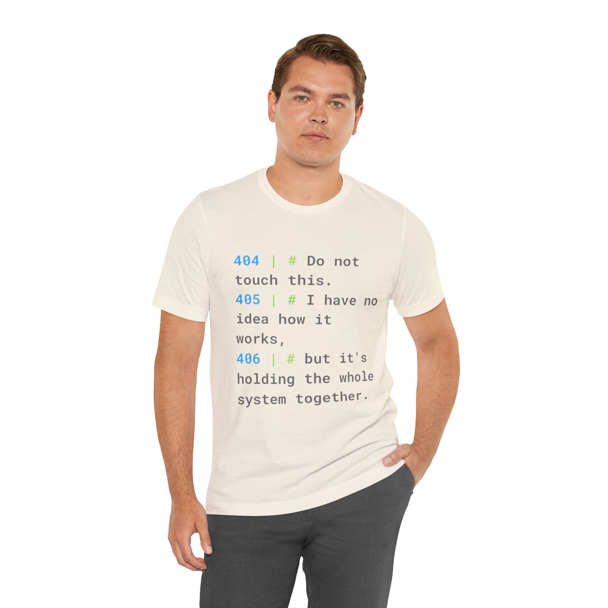 The "Legacy Code" #404 Developer Tee