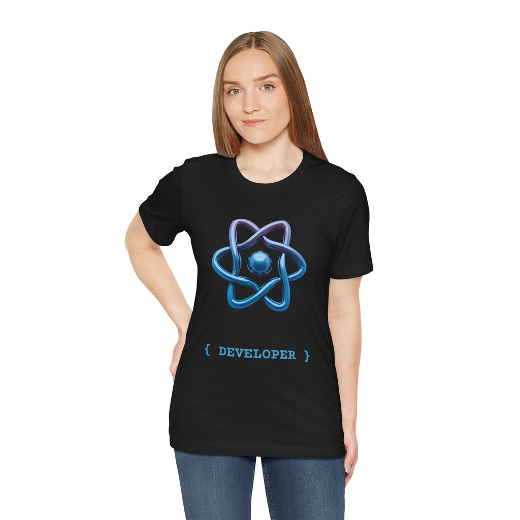 The 3D Luminous Atom: Developer Essential Tee