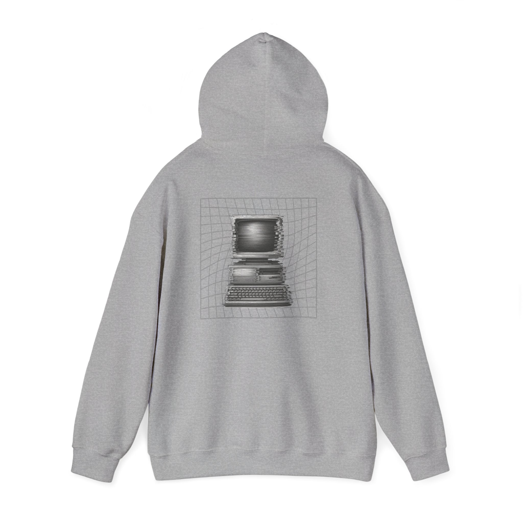 Hoodie — "Session Terminated" Retro Computer Graphic Hoodie