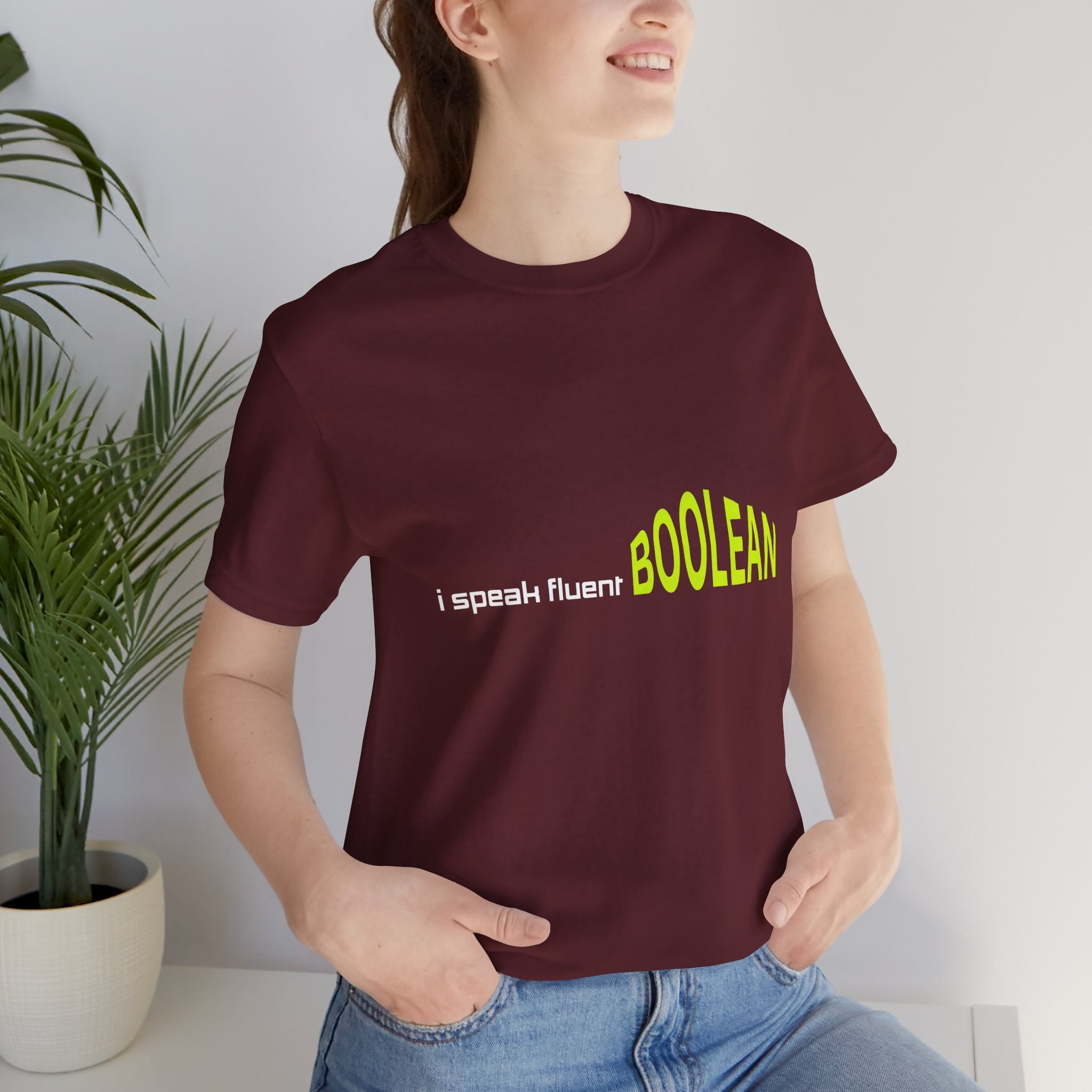 Boolean Programming T-Shirt — "I Speak Fluent BOOLEAN" Tech Tee