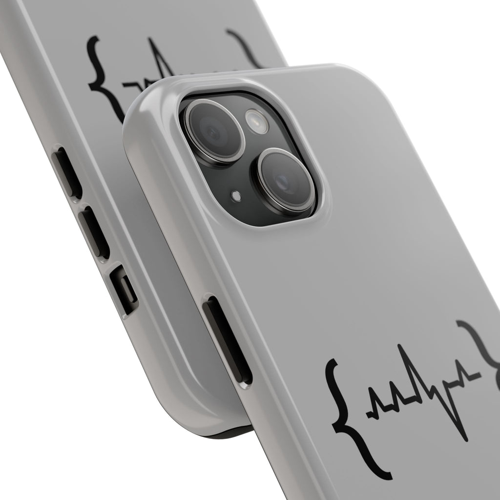 Code Pulse: Developer Heartbeat Phone Case