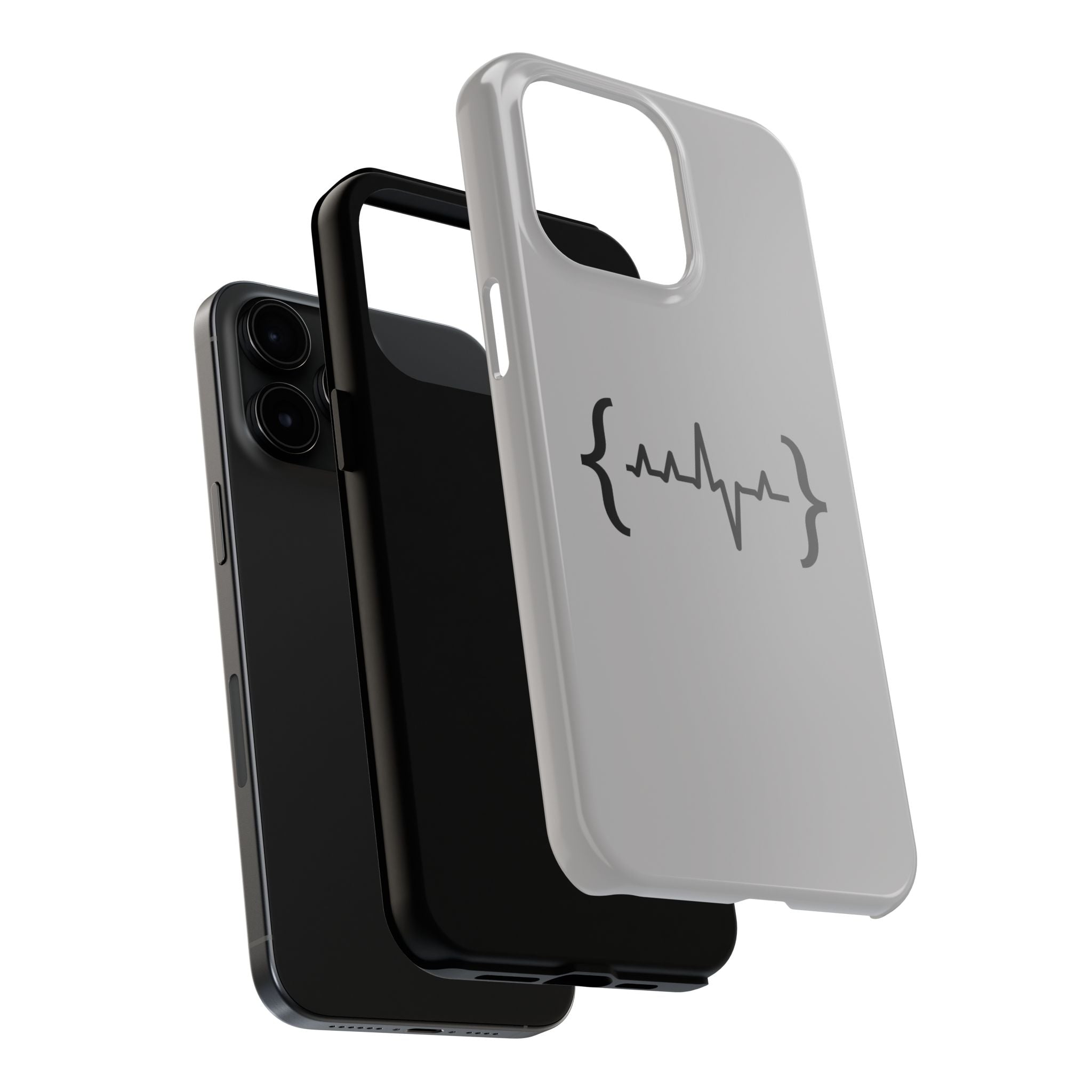 Code Pulse: Developer Heartbeat Phone Case