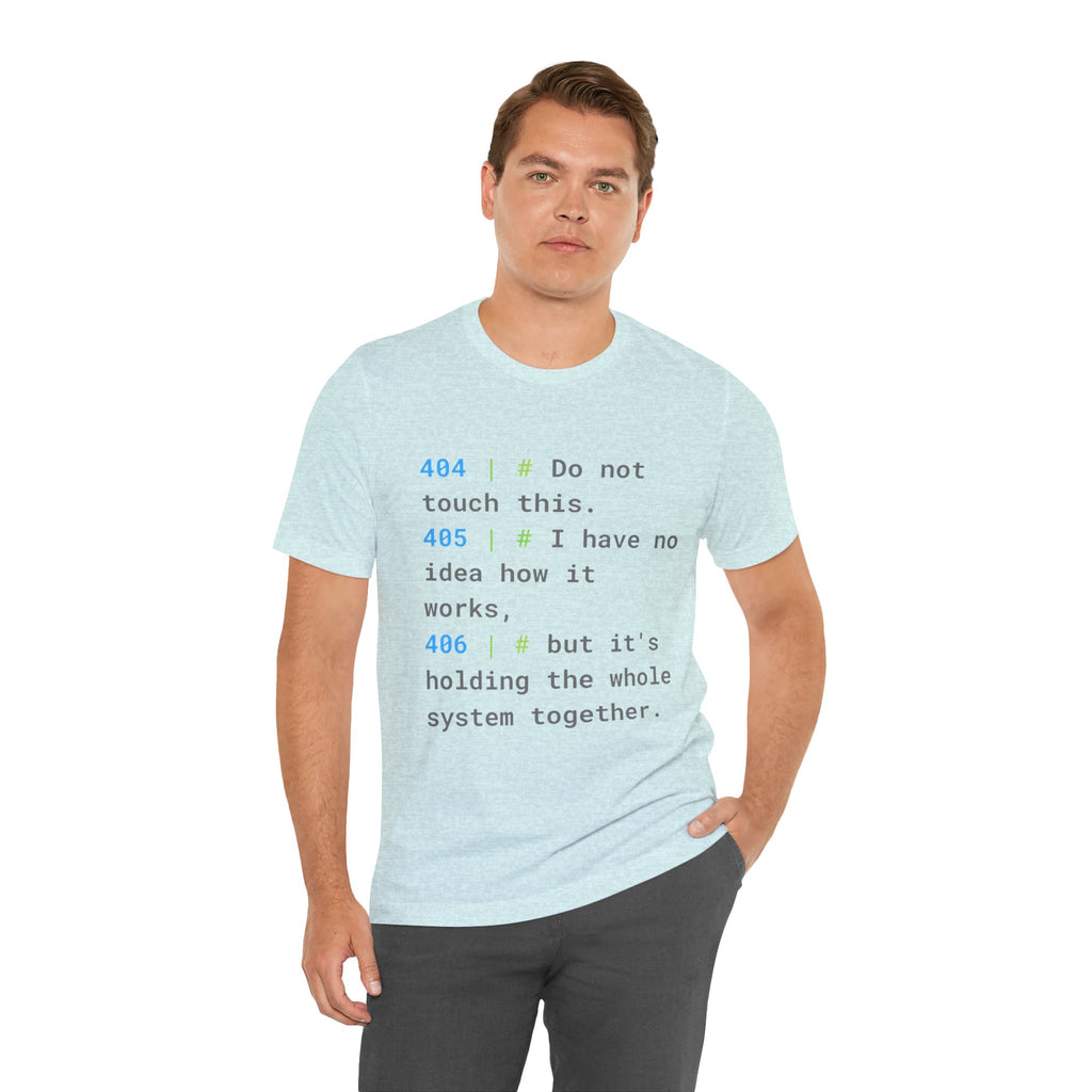The "Legacy Code" #404 Developer Tee