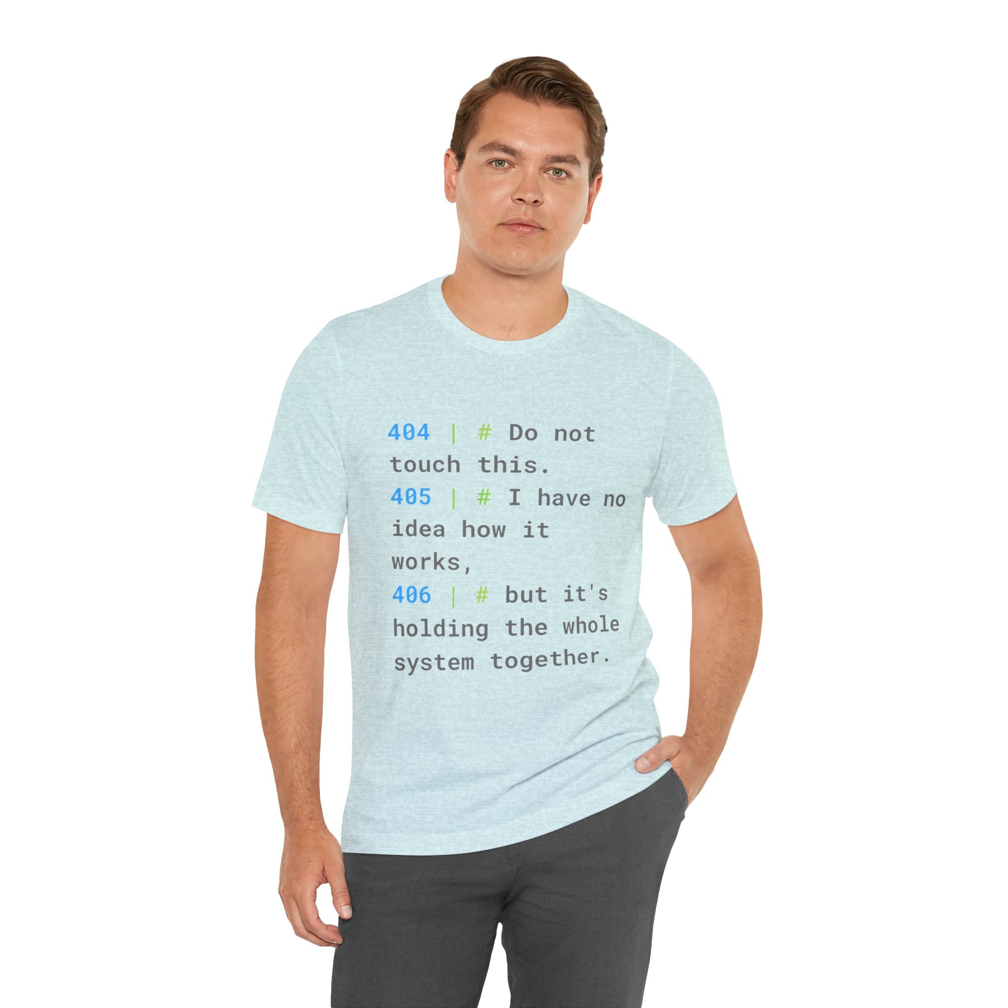 The "Legacy Code" #404 Developer Tee