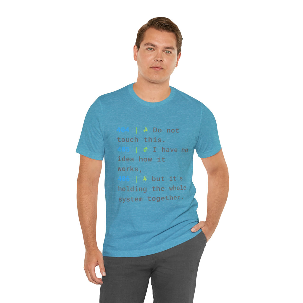 The "Legacy Code" #404 Developer Tee