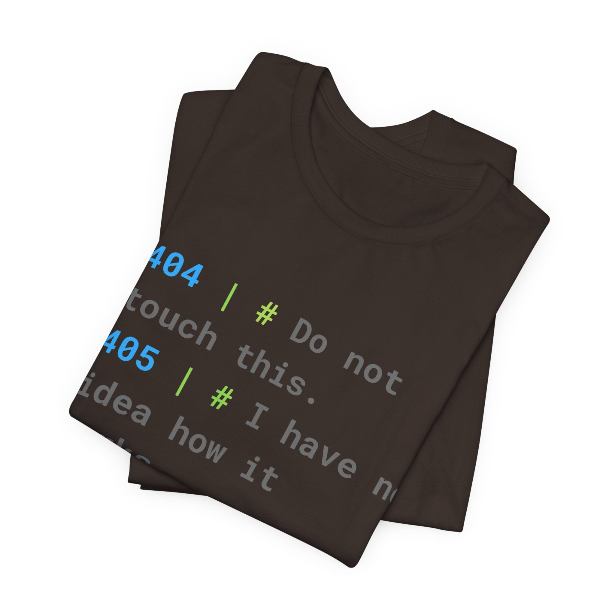 The "Legacy Code" #404 Developer Tee