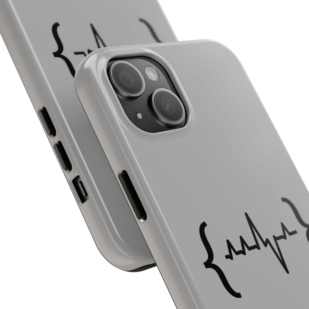 Code Pulse: Developer Heartbeat Phone Case