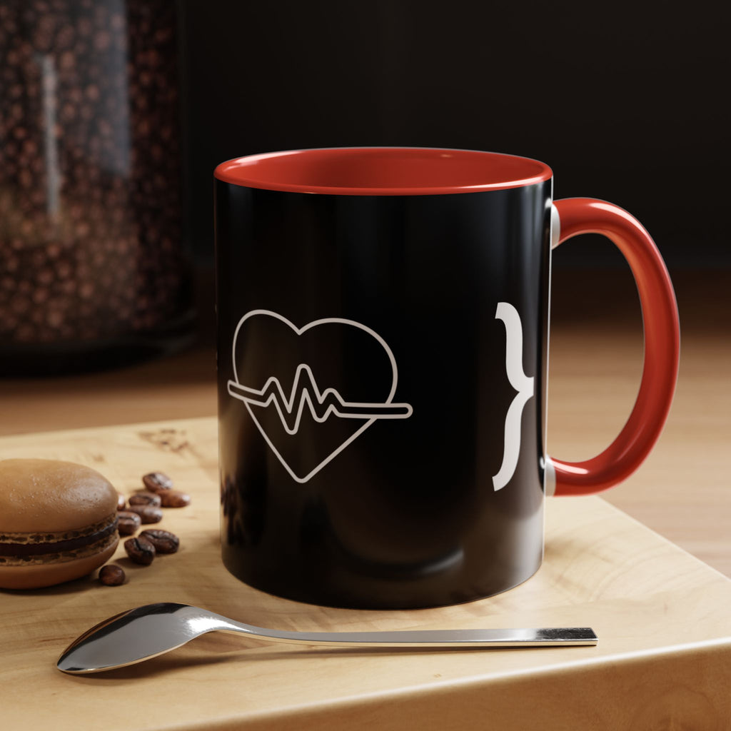 The Code Beat: Developer Heartbeat Mug