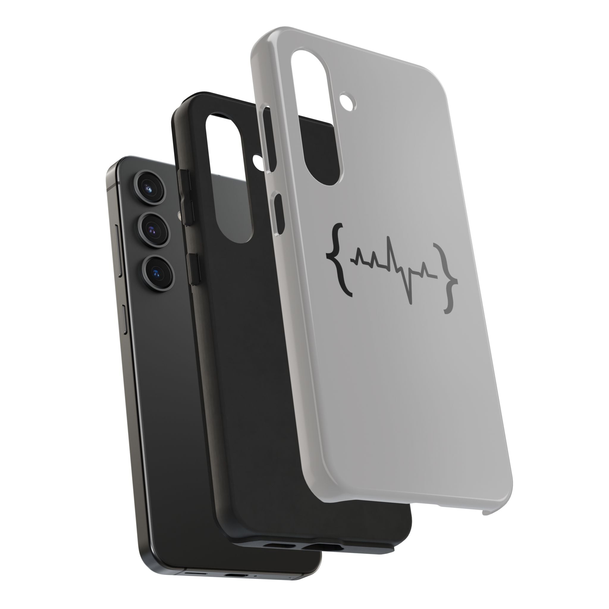 Code Pulse: Developer Heartbeat Phone Case