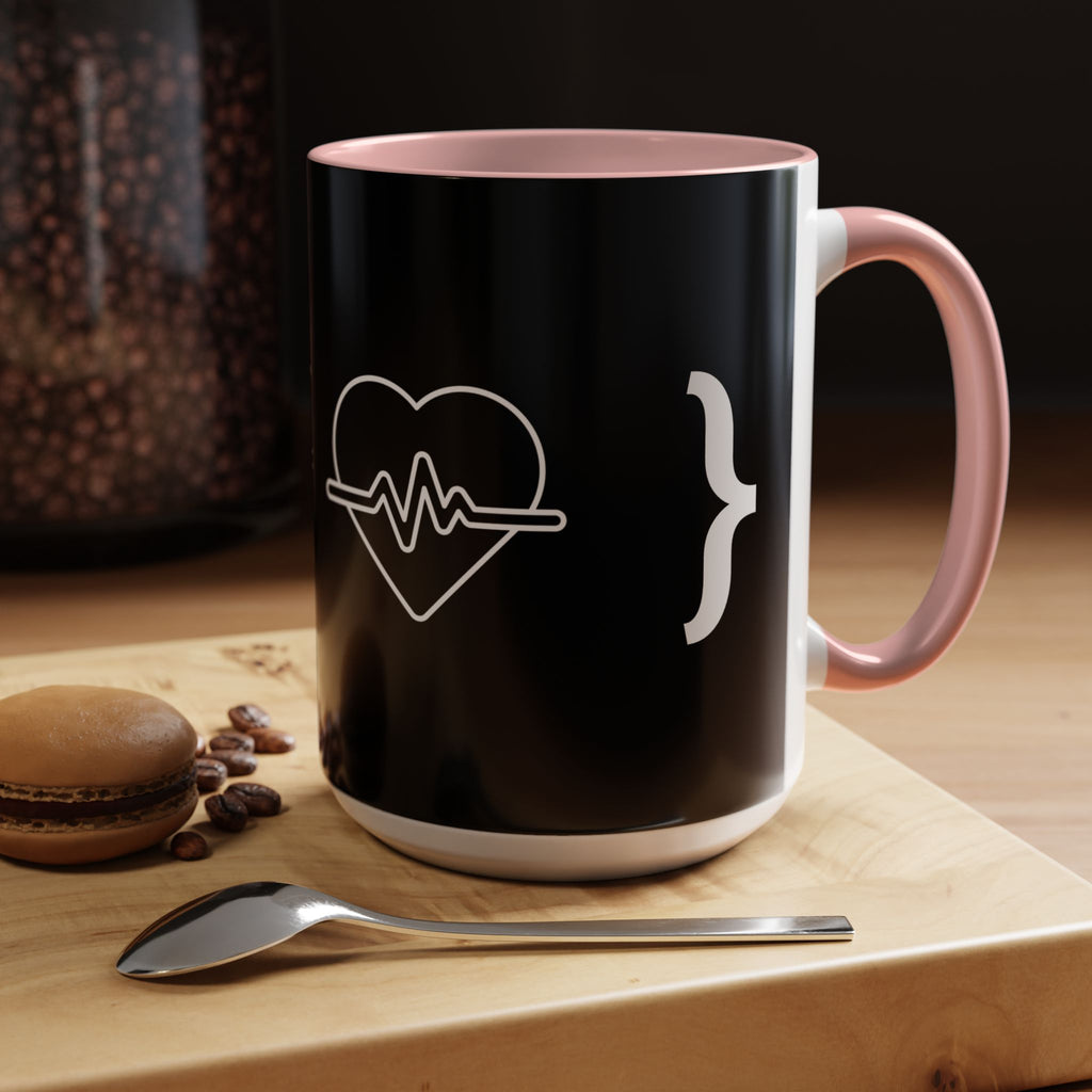 The Code Beat: Developer Heartbeat Mug
