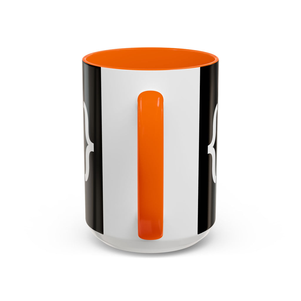 Binary Pulse: Minimalist White-on-Black Developer Mug