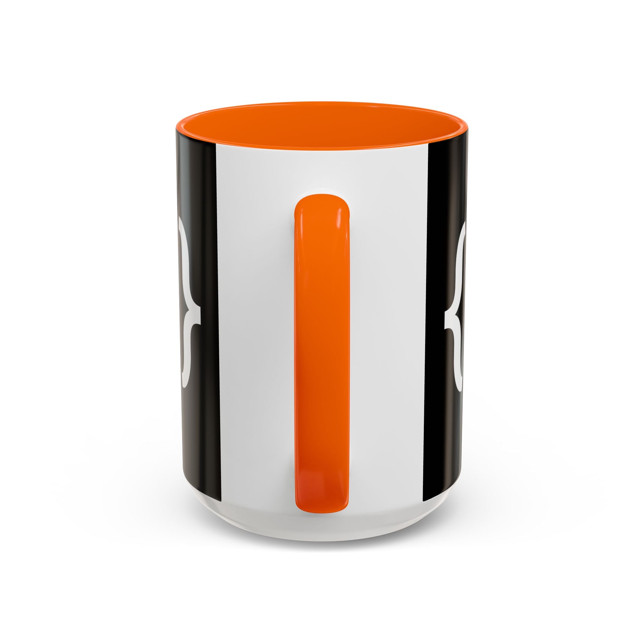 Binary Pulse: Minimalist White-on-Black Developer Mug