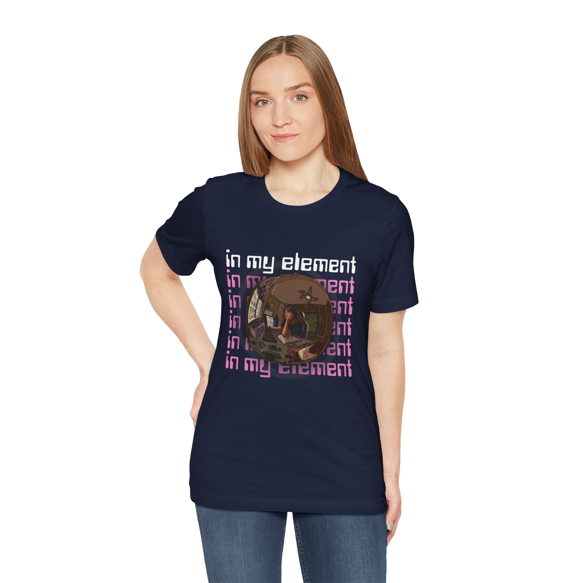 T-Shirt — "In My Element" Cozy Reading Vibes Tee
