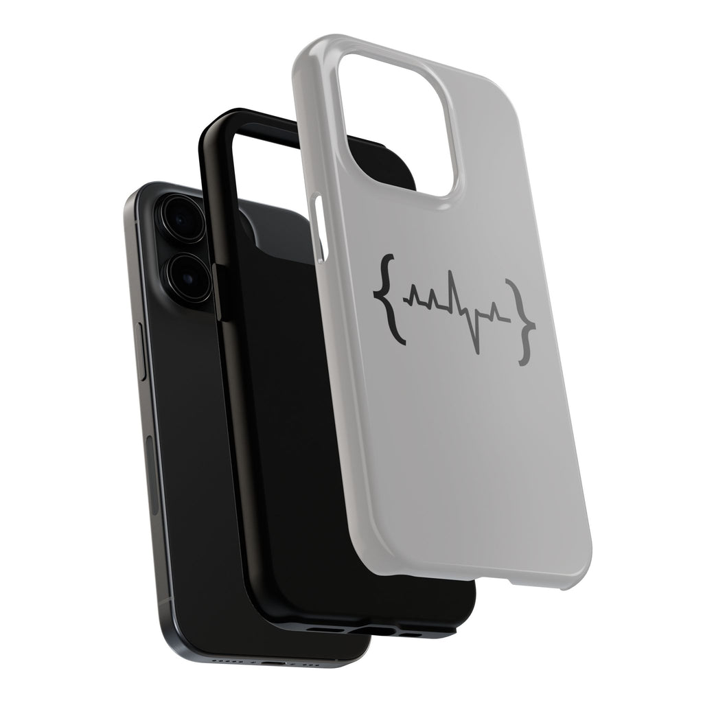 Code Pulse: Developer Heartbeat Phone Case