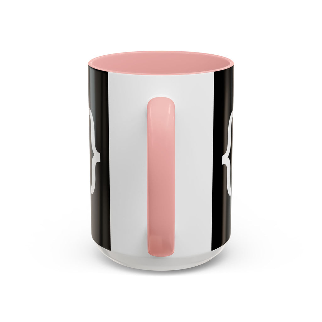 Binary Pulse: Minimalist White-on-Black Developer Mug