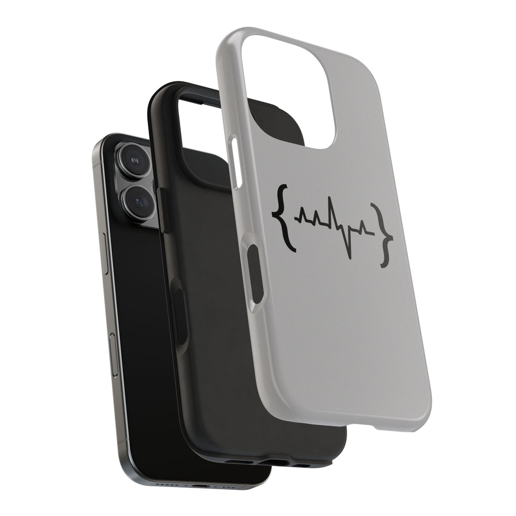 Code Pulse: Developer Heartbeat Phone Case
