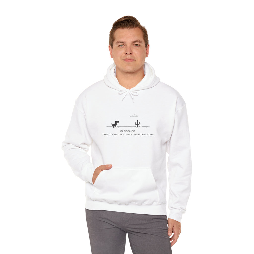 Hoodie - Minimal Desert Graphic with 'This Is Complicated' Text
